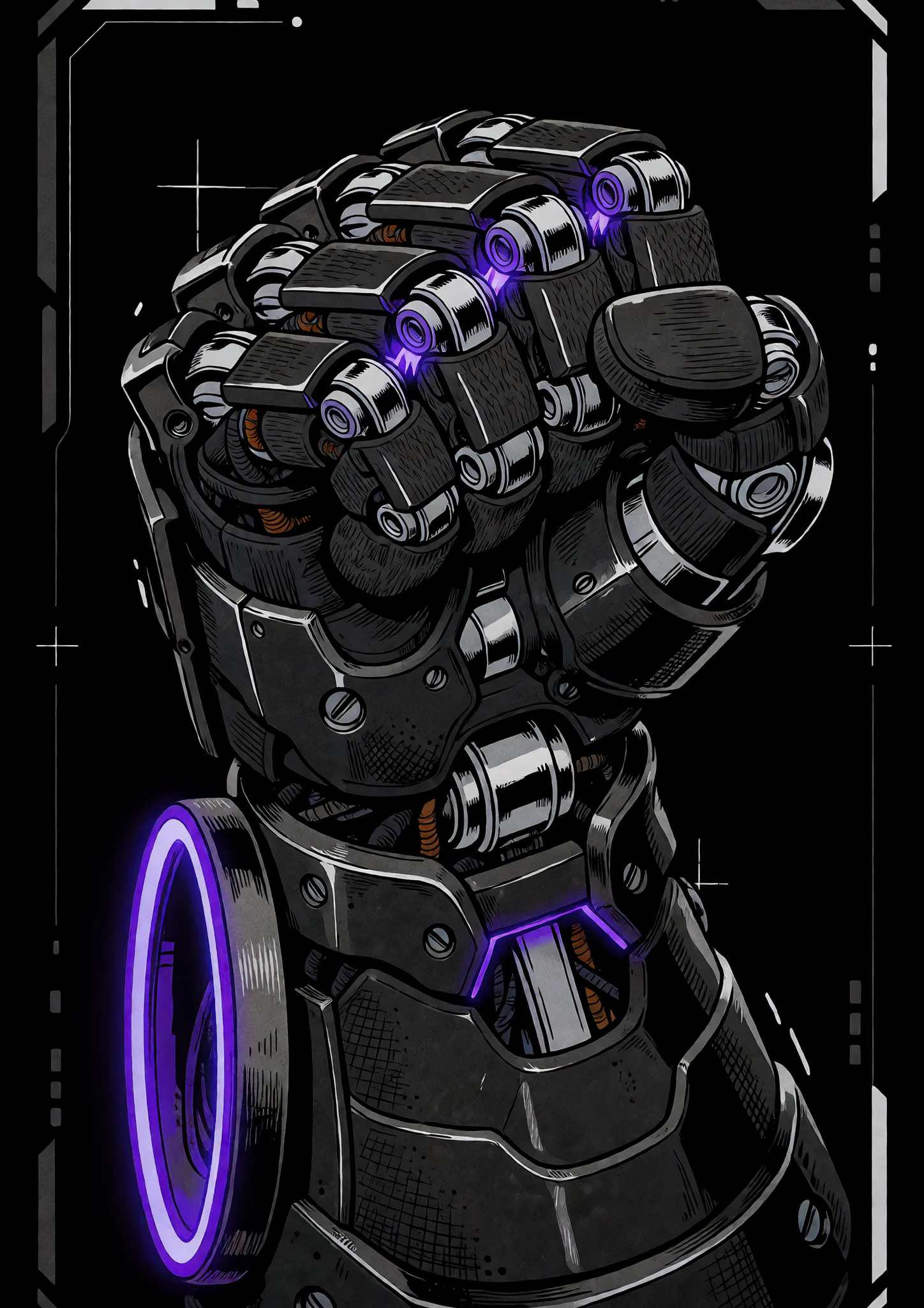Blueprint Cybernetic Gauntlet