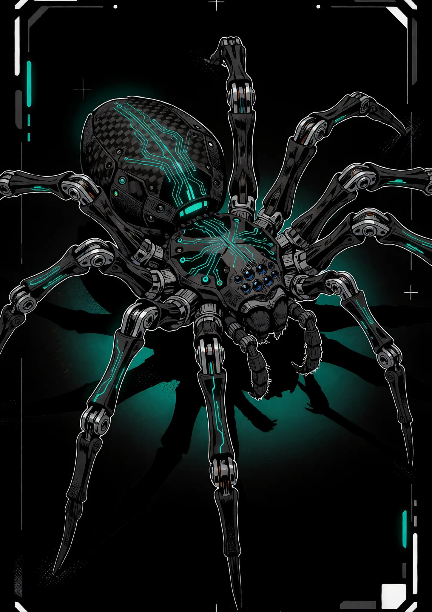 Blueprint Cybernetic Spider