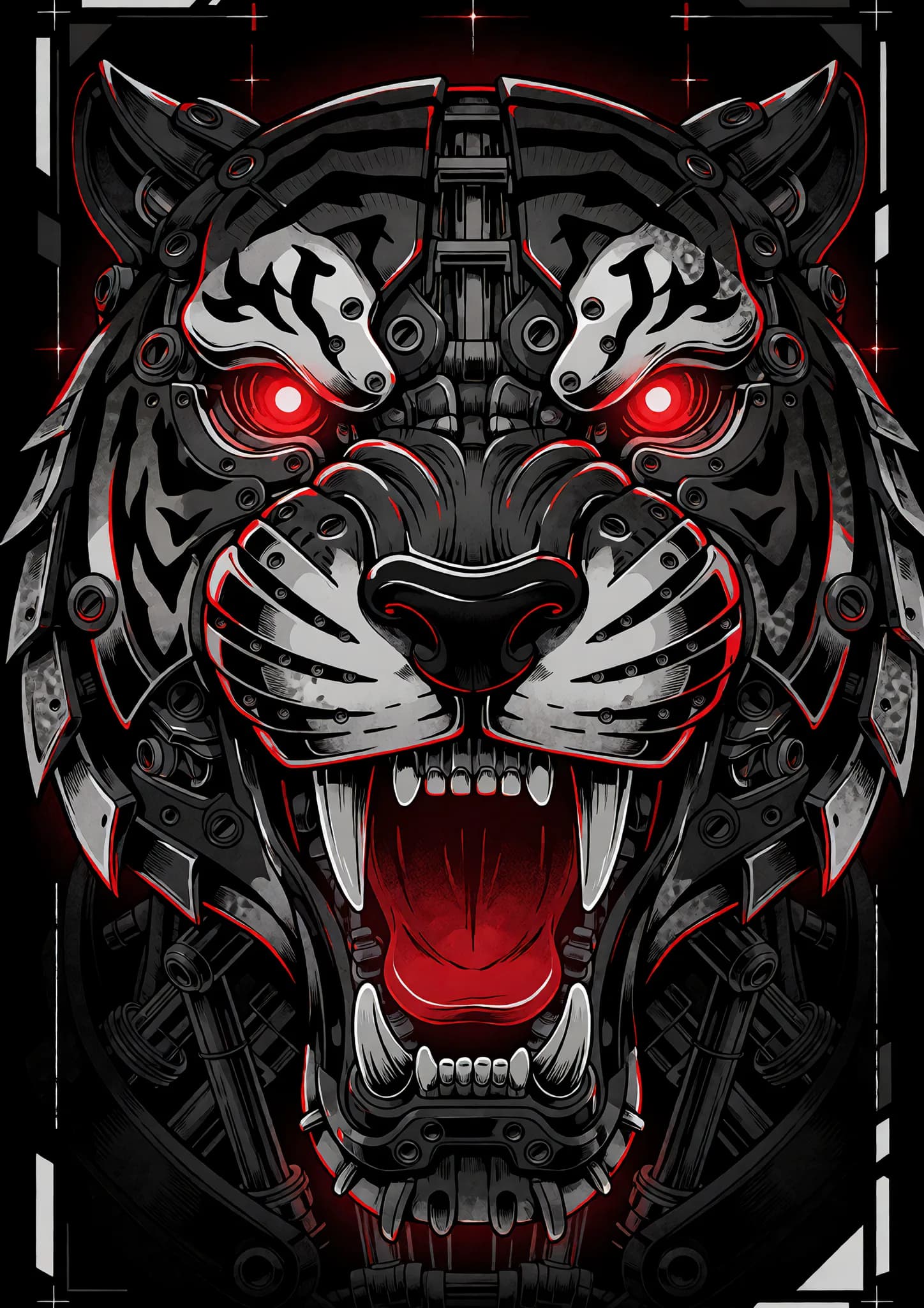 Blueprint Cybernetic Tiger