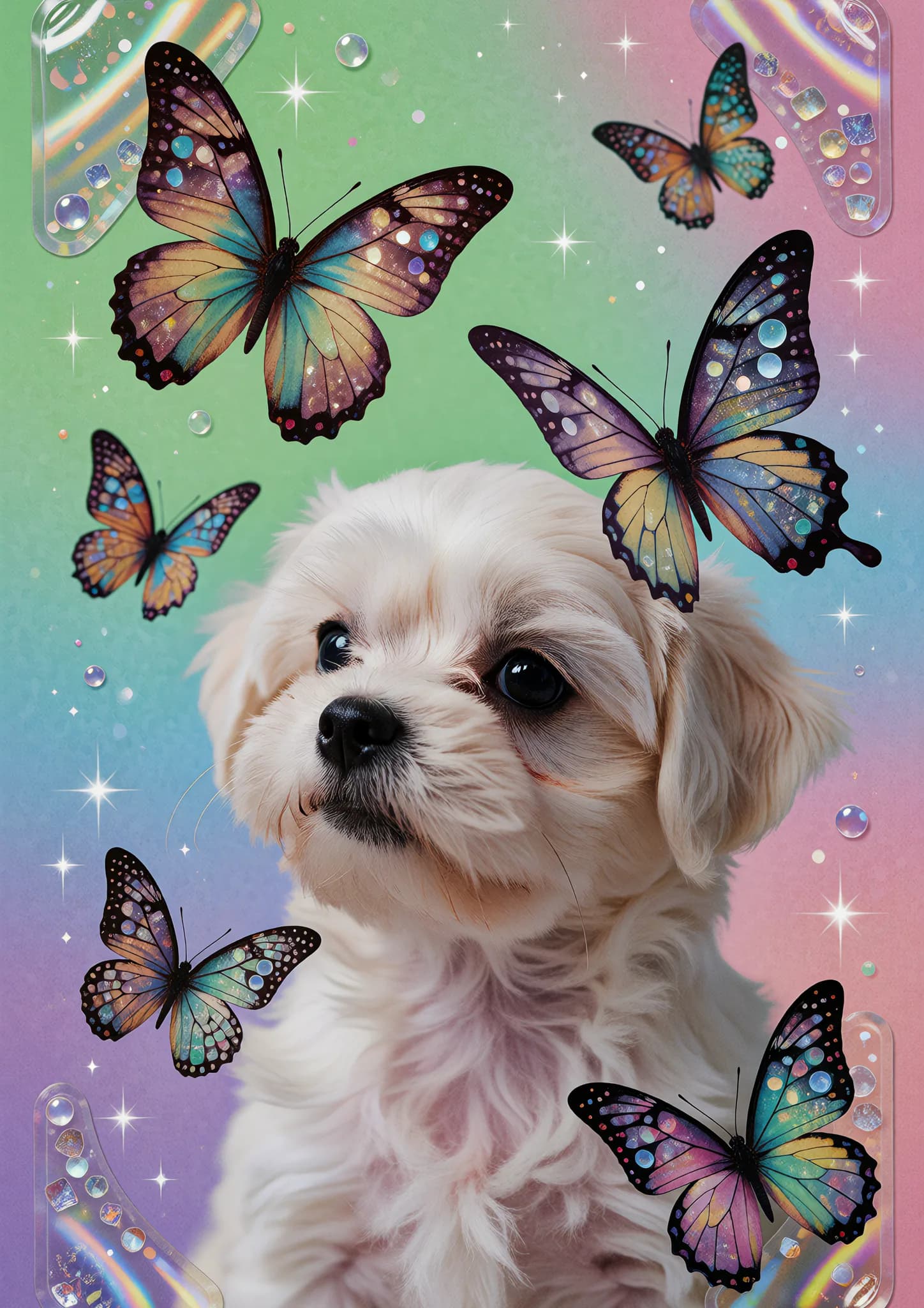 Butterfly Kiss Maltese