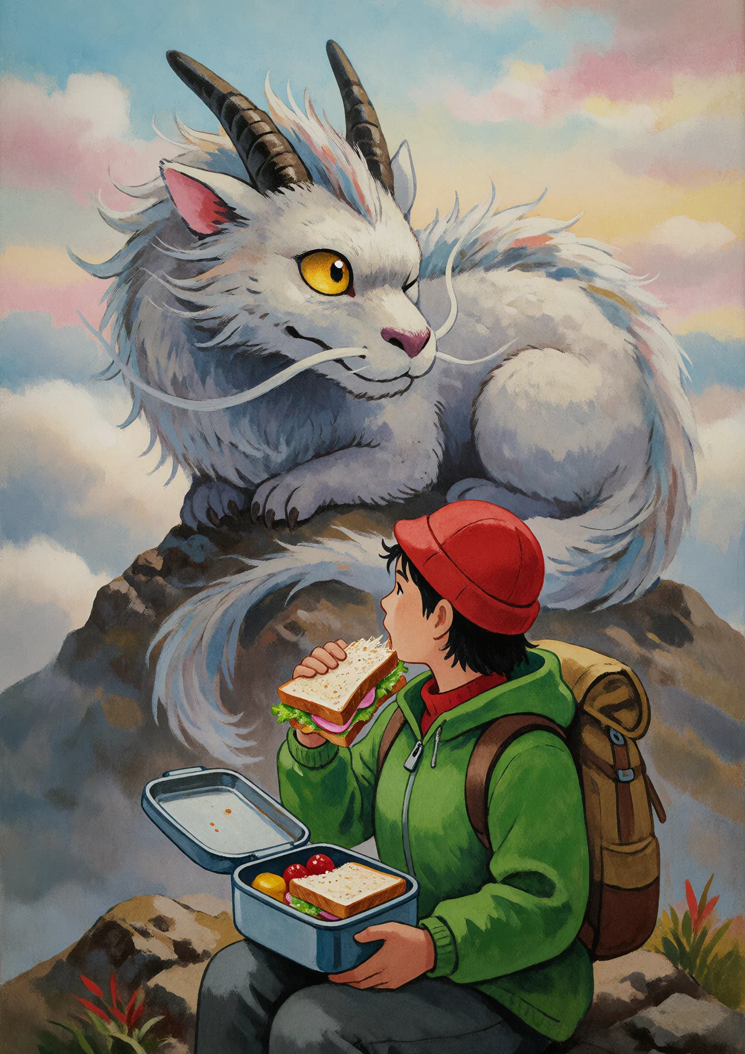 Lunch Among Legends