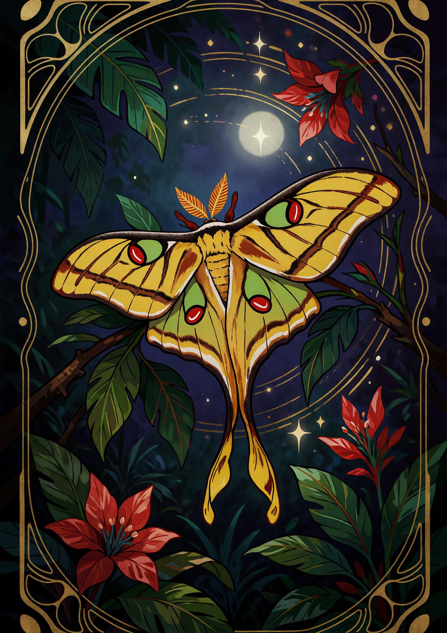 The Comet Moth