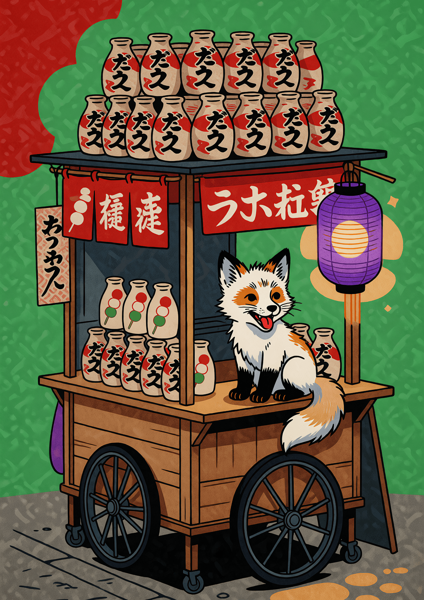 The Dango Milk Cart