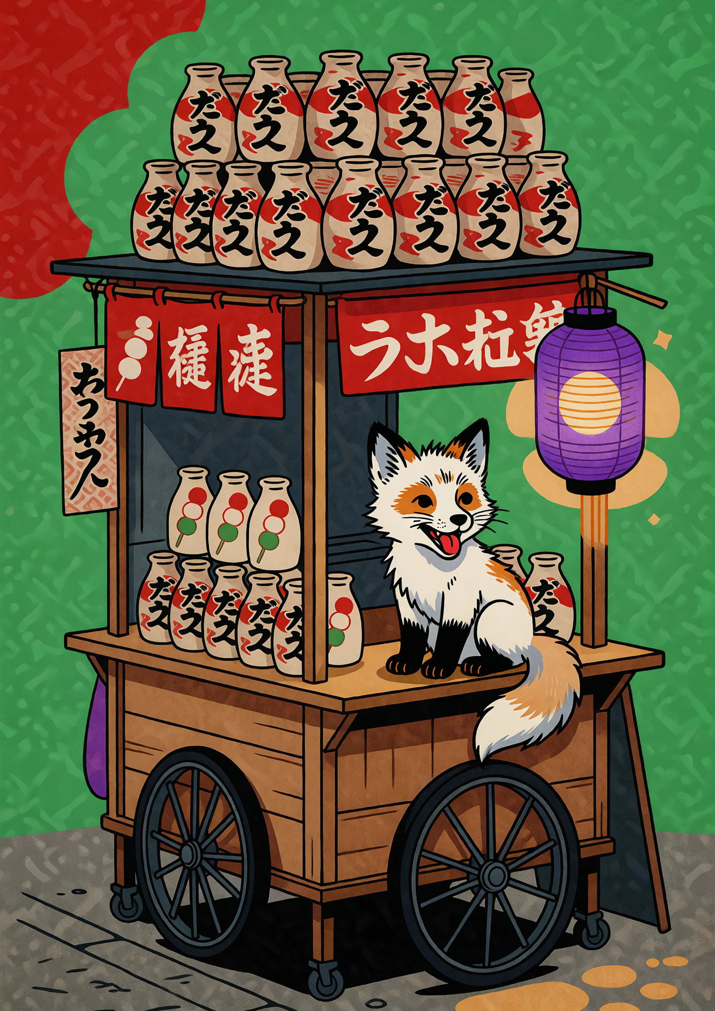 The Dango Milk Cart