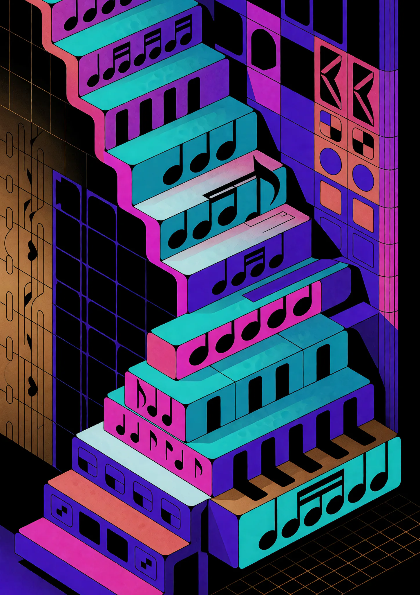 The Octave Staircase