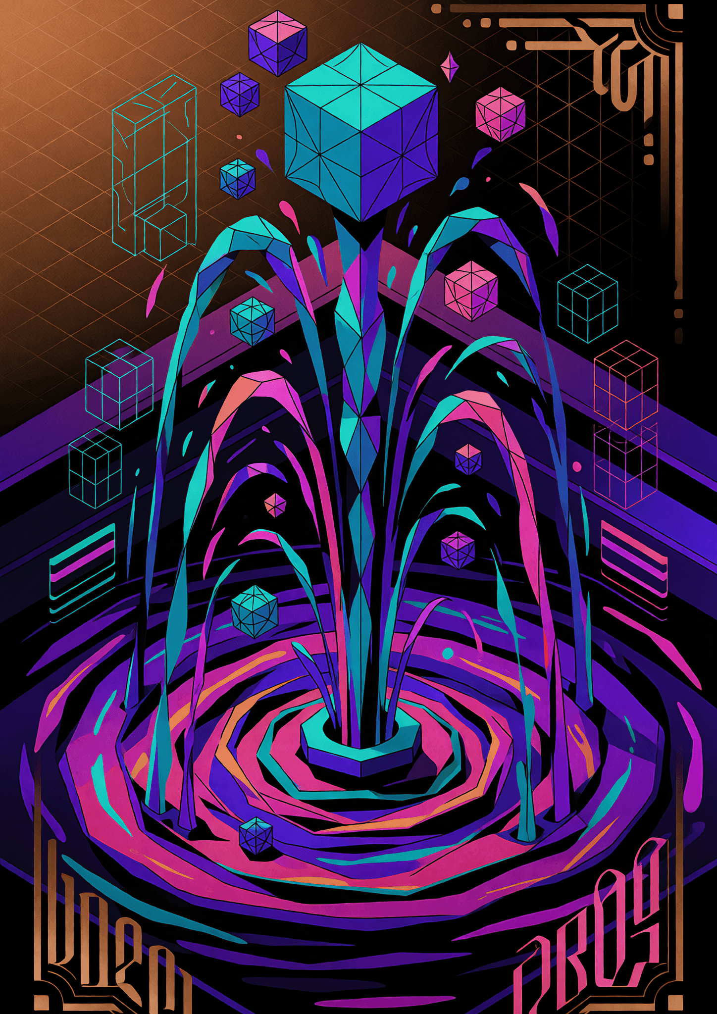 The Vector Fountain